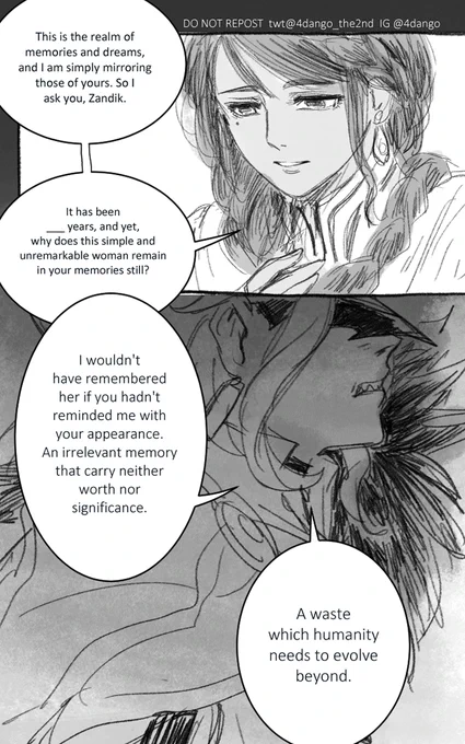 Zandik's Dream [2/2]

Dottore getting bullied by a dead god would be so hilarious 