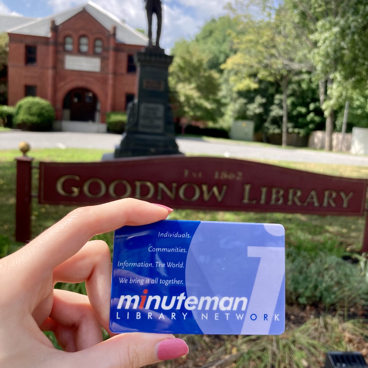 September is national Library Card Sign-Up month! MA residents, ages 5+, can come in for a FREE library card. Have a card but lost it? No fear, replacement cards are available at no cost!
