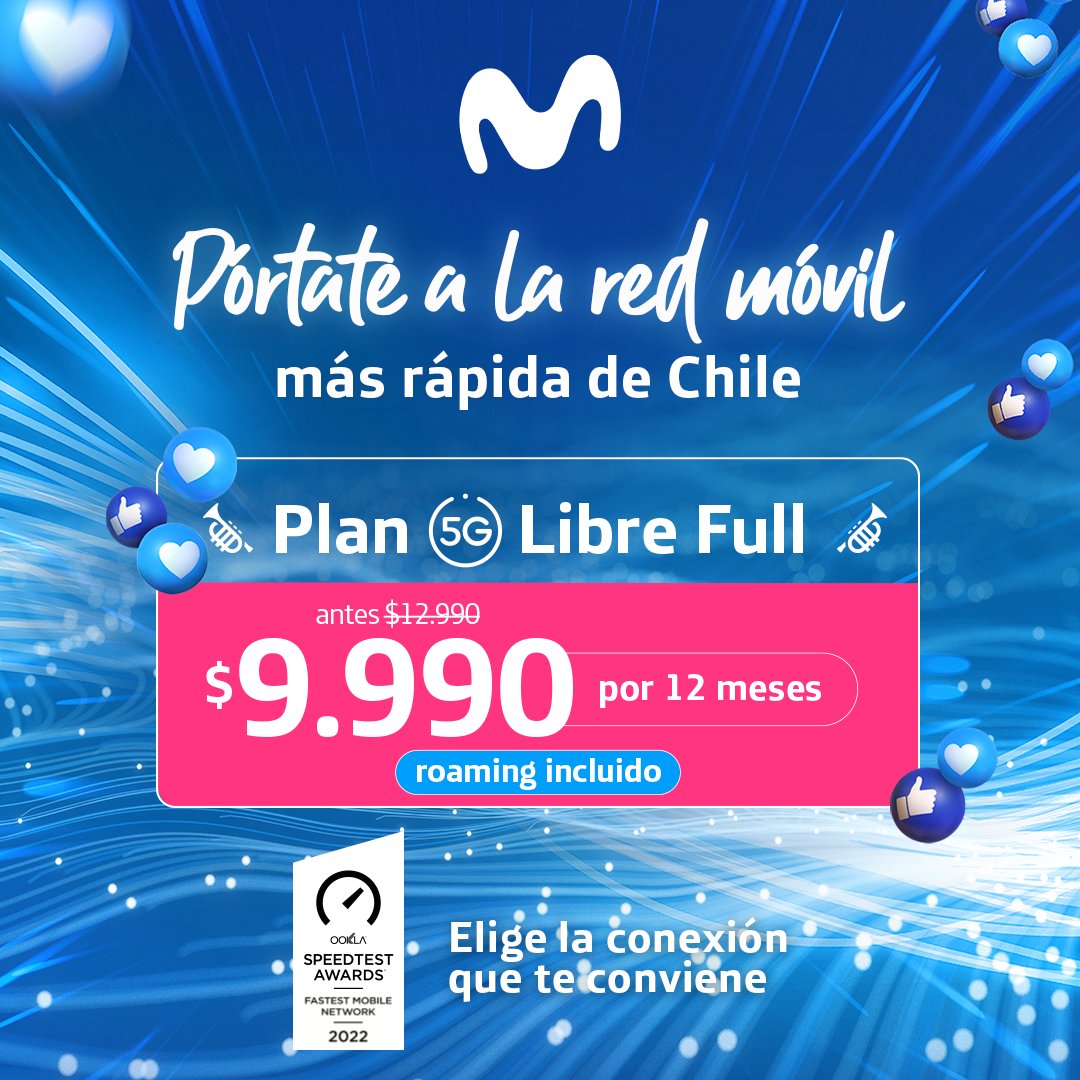 Movistar Chile (MovistarChile) / Twitter