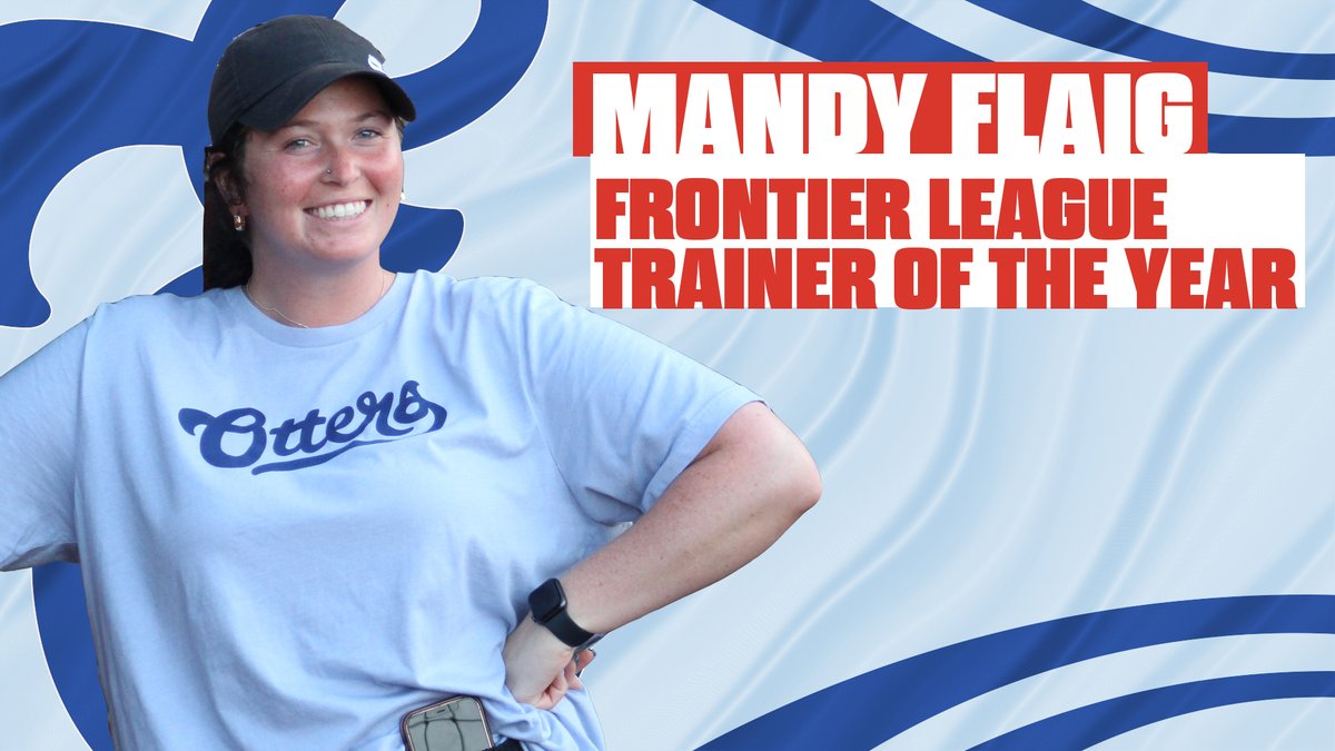 EvilleOtters's tweet photo. Our very own Mandy Flaig has been named the @FLProBaseball Trainer of the Year!

Thanks for all you do for us, Mandy!

⚾️ #LetsGoOtters🦦 https://t.co/w5RUnDixfU