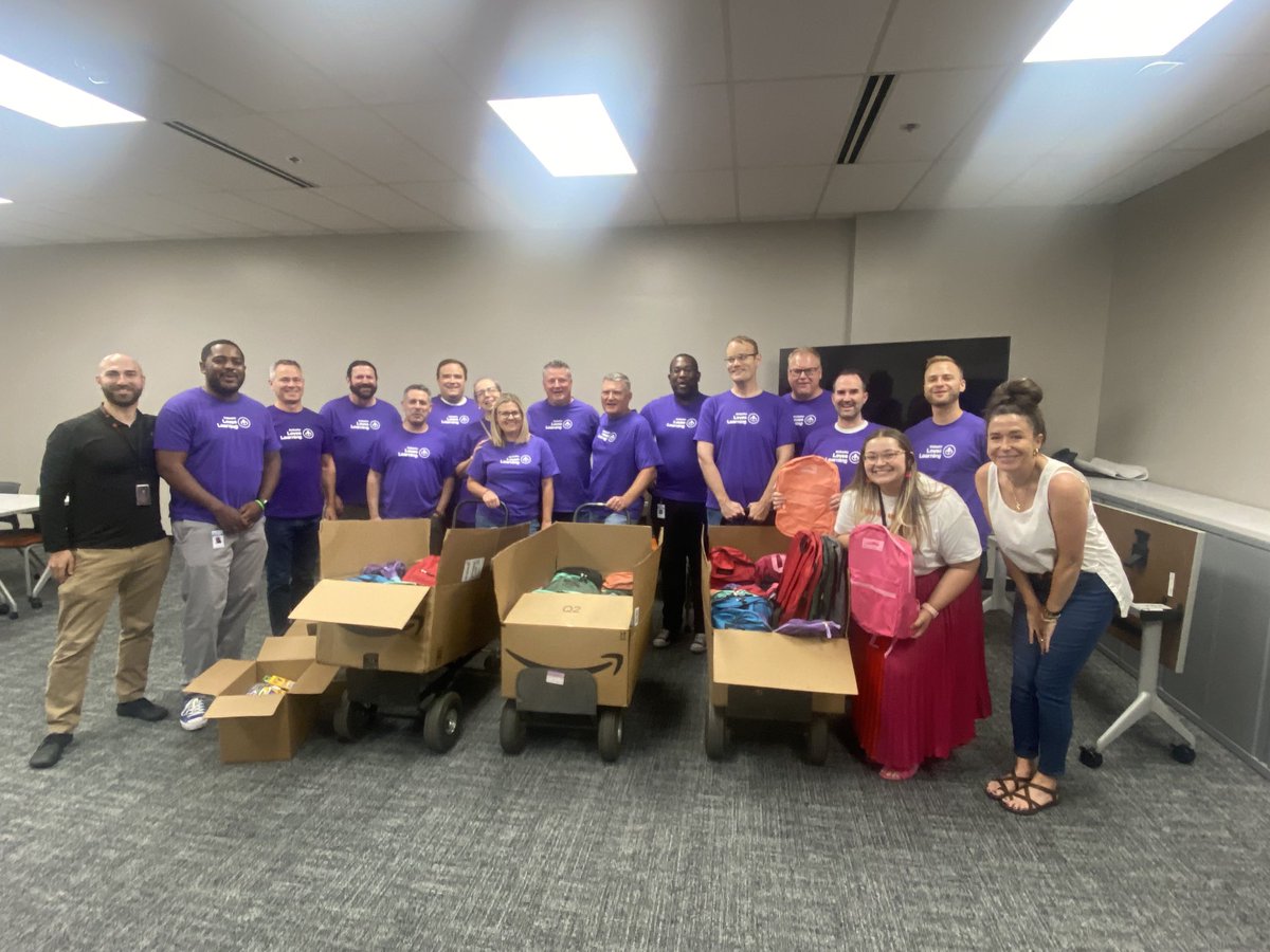 ⁦<a href="/subaru_usa/">Subaru</a>⁩ Denver employees collected and donated school supplies to ⁦<a href="/gatewayolys/">Gateway High School</a>⁩.  Thank you all for your generous efforts.