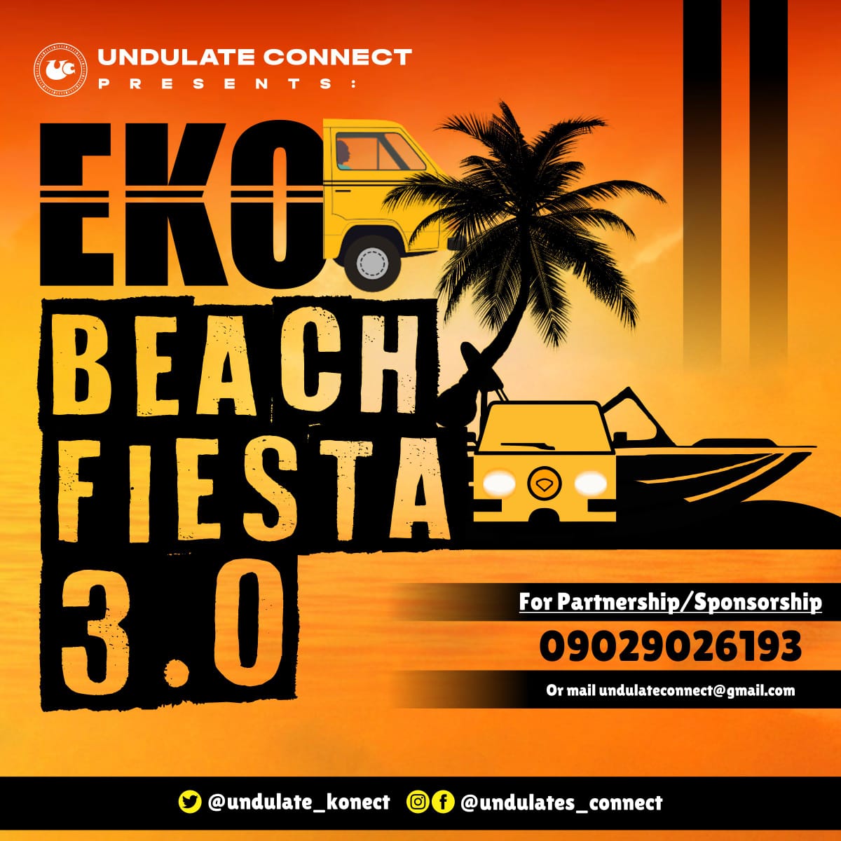 Undulate_konect's tweet photo. missed us? we are back outside soon. 

#ekobeachfiesta3 in a bit. 

We are open to quality collaborations and partnerships. https://t.co/exXPvgAfSi