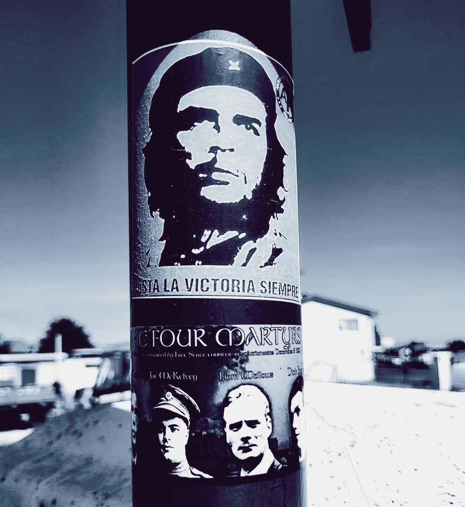 1922_adrian's tweet photo. #CheLives
#Cuba
#Arklow
#Mellows22

Seen in Arklow.

"If you tremble with indignation at every injustice, then you are a comrade of mine"
Che https://t.co/jH8Q2wBYDl