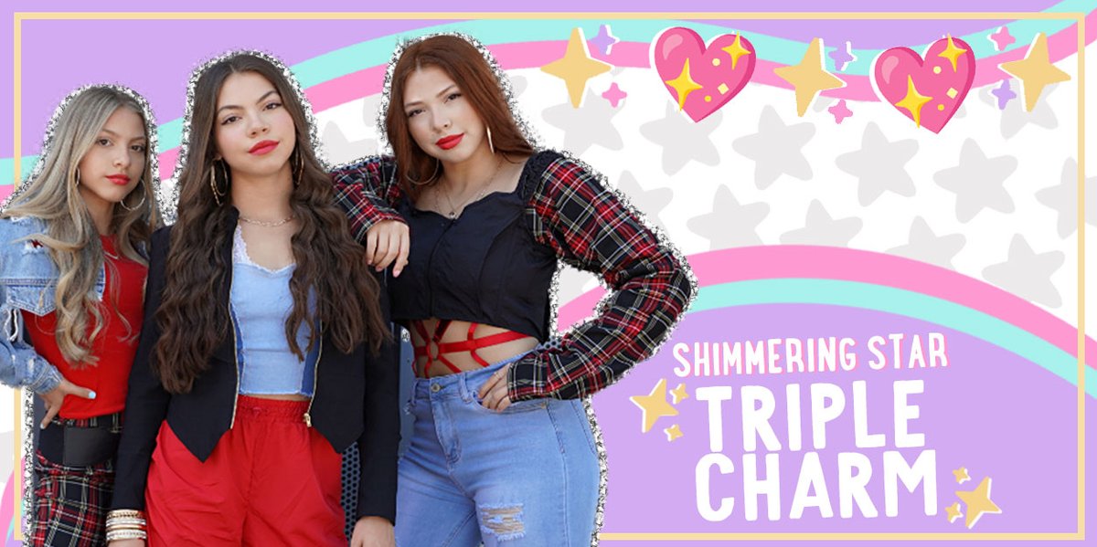 A new month means a new Shimmering Star &amp; this month we're catching up with <a href="/itstriplecharm/">✨Triple Charm✨</a>! Get to know these Amalia, Raena, &amp; Gabriella as they dish on their upcoming single, how they celebrate their Hispanic heritage, &amp; more! 💖

Read it Here: bit.ly/3B8okbY