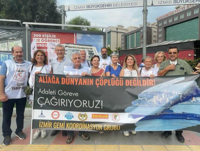 ManisaTabipOda's tweet photo. Zehirli geminin havamızı, suyumuzu toprağımızı kirletmesine izin vermeyelim.
#SaoPauloyuDurduralım https://t.co/4AwGAurBo5