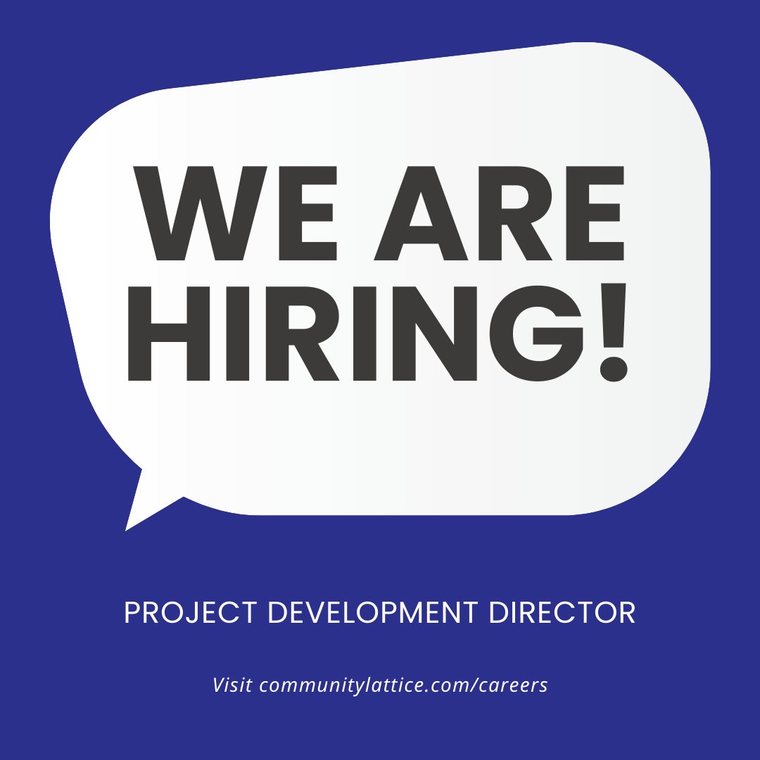 DanielleGets's tweet photo. We're #hiring! @CmtyLattice is seeking a knowledgeable, effective, and culturally competent Project Development Director to join our team in #Houston. If you share our passion for #environmentaljustice, apply: https://t.co/5xO4qkQENF #jobs #brownfields https://t.co/gHbOO2Wb13
