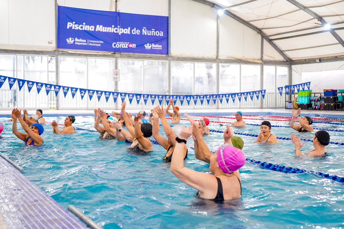 EmiliaRiosS's tweet photo. ¡Logramos la reapertura de la piscina municipal!💪��Tras meses de arreglos estructurales y 100MM de inversión volvió a funcionar nuestra piscina con los más altos estándares. El deporte es un derecho y trabajamos para asegurarlo.  

📲Inscripciones en https://t.co/AdFqMAd3R8 https://t.co/6P2XnId2oJ