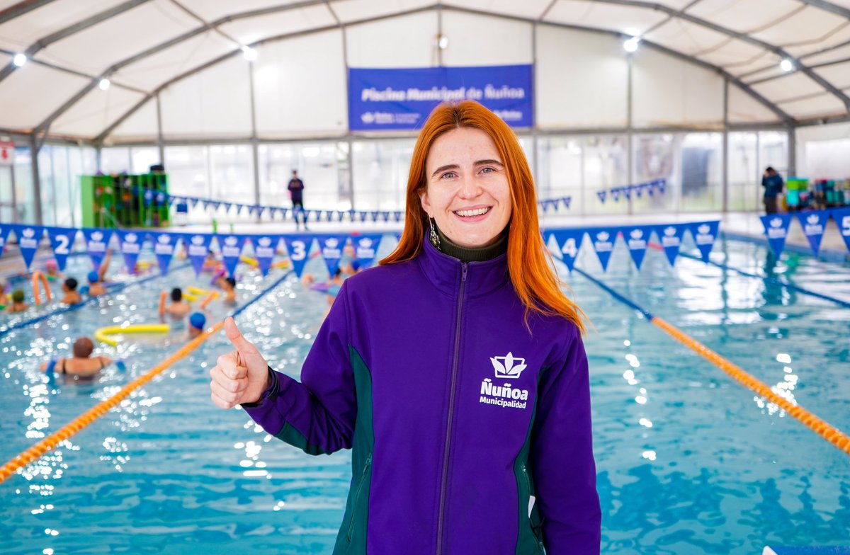 EmiliaRiosS's tweet photo. ¡Logramos la reapertura de la piscina municipal!💪��Tras meses de arreglos estructurales y 100MM de inversión volvió a funcionar nuestra piscina con los más altos estándares. El deporte es un derecho y trabajamos para asegurarlo.  

📲Inscripciones en https://t.co/AdFqMAd3R8 https://t.co/6P2XnId2oJ