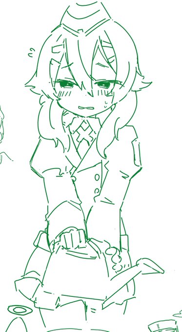 いずれ描きたいハルカとスケベを学習してバグるビナーくん 