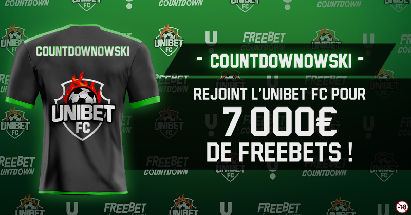 UnibetFrance's tweet photo. ✍️ Officiel - Countdownowski s'engage à l'Unibet FC en provenance du FC Barcelone !

💚 Souhaitez-lui la bienvenue ici !
🥳 Pour fêter ça, on vous offre en bonus 2x50€ parmi les RT + #UnibetFreebetClub