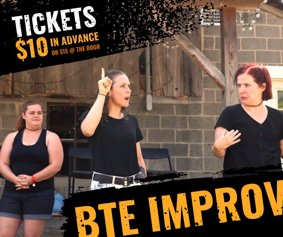 Just 24 hours until everybody's favorite improv troupe is back on the AKT stage! Grab those tickets online ahead of time for just $10 presale and join us for a night of booze and fun🤪🍷 
$10 presale or $15 at the door
bte.org/improv || 570-784-8181