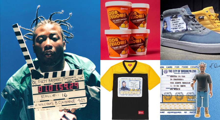 MessiahJacobs's tweet photo. Some really great ODB collabs with OddFellows Ice Cream Co. Super7, FP Footwear, and  Supreme!

We love working with these brands baby!

#brandambassador #intellectualproperty #celebritymanagement #talentmanagement #oldirtybastard #productplacement https://t.co/vcx14SBnq7
