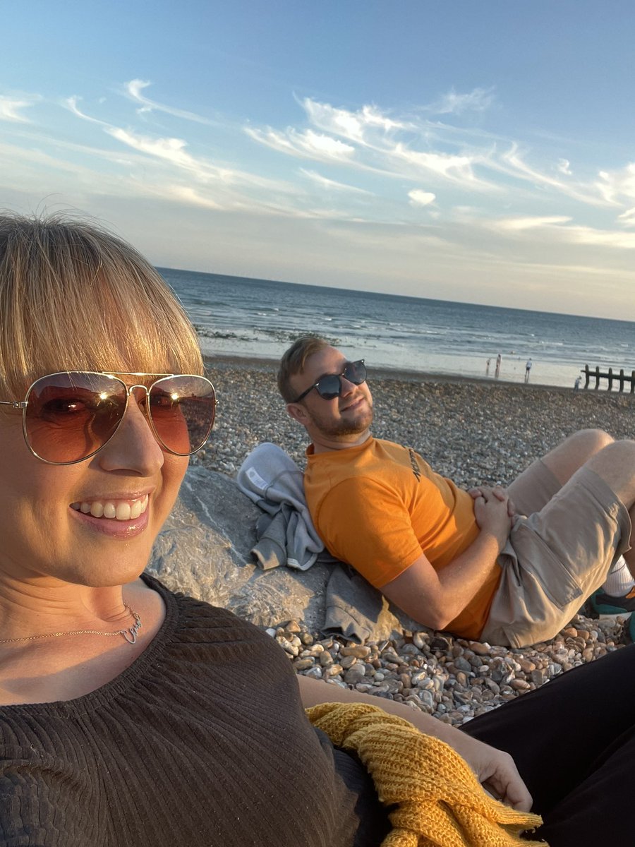 Beautiful sunset at The Perch in Lancing yesterday evening 😍