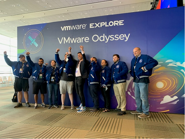🎉Congratulations to all the competitors of our VMware Odyssey 2022 Tournament! 🚀
1st Place - Michael Sennett
2nd Place - Eric Stacey 
3rd Place - Dustin Lenz