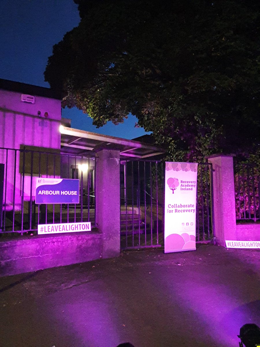 recoverycork's tweet photo. Thanks to Arbour House for taking part in the #leavealight on campaign for recovery month.
Arbour House has been providing a service in Cork and Kerry to those affected by alcohol and drug misuse and other addiction issues.
#RecoveryMonth #collabrate
@IreRecoveryAcad @cldatf https://t.co/iPXCNNP74i