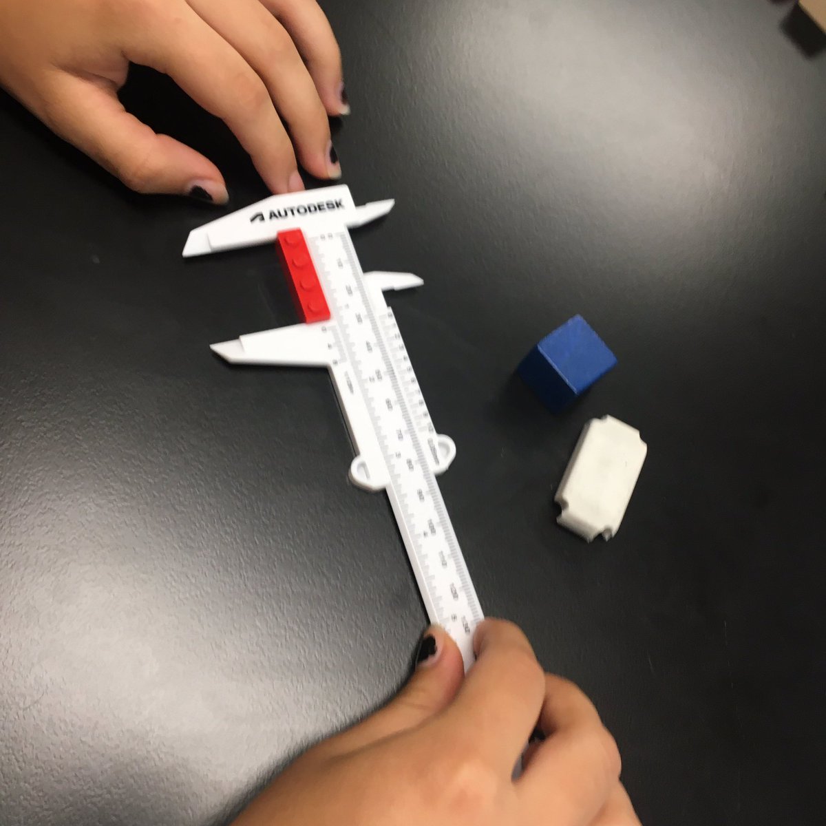 Student Using Calipers Today’s quick #STEMstarter challenge: introduce students to calipers as ...