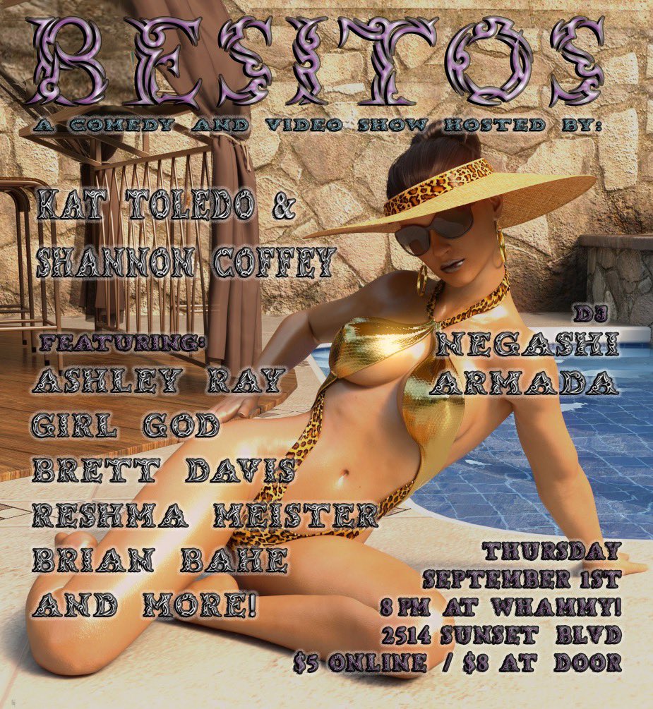 BESITOS TONIGHT! Tickets here: eventbrite.com/e/besitos-tick…