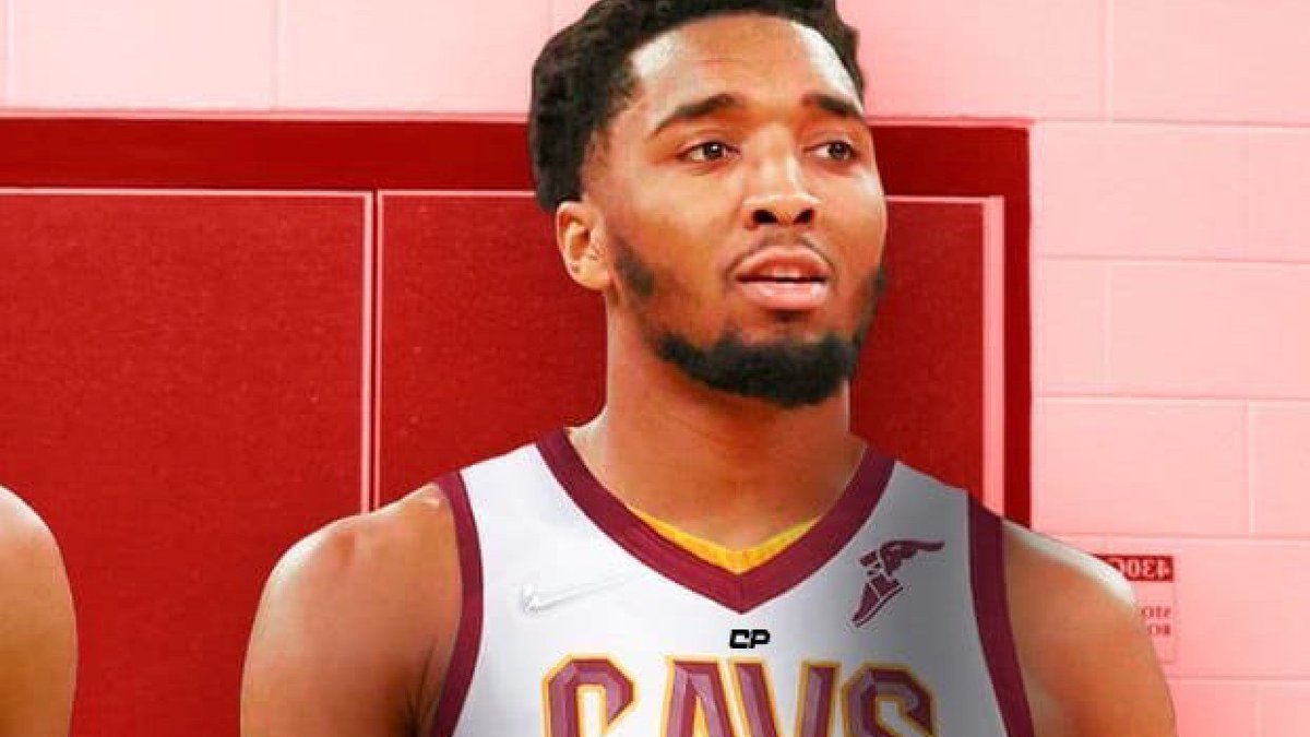 ClutchPoints's tweet photo. The new-look Cleveland Cavs🔥

Starters:                        Bench:
Darius Garland             Ricky Rubio
Donovan Mitchell        Caris LeVert
Isaac Okoro                  Cedi Osman
Evan Mobley                 Kevin Love
Jarrett Allen                  Robin Lopez https://t.co/RhX8QqANIb
