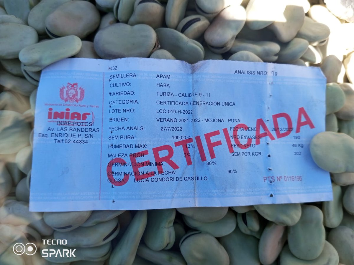 @INIAFBolivia - MDRyT tweet media