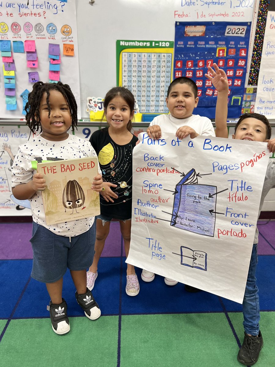 BarreraNinive's tweet photo. Students grouped together to learn parts of a book!!!!📕 @NISDMcDermott #nisdignited https://t.co/9wp0bGWO4h