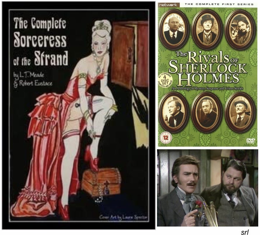 SaveRedlandLibr's tweet photo. 10:10pm TODAY on @TalkingPicsTV

From 1971, s1 Ep7 of #TheRivalsOfSherlockHolmes “Madame Sara” directed by #PiersHaggard &amp; written by #PhilipMackie

Based on a 1903 short story📖 from “The Sorceress of the Strand” by #LTMeade &amp; #RobertEustace 

🌟#JohnFraser #GeorgeMurcell https://t.co/bZMBWMO4HT