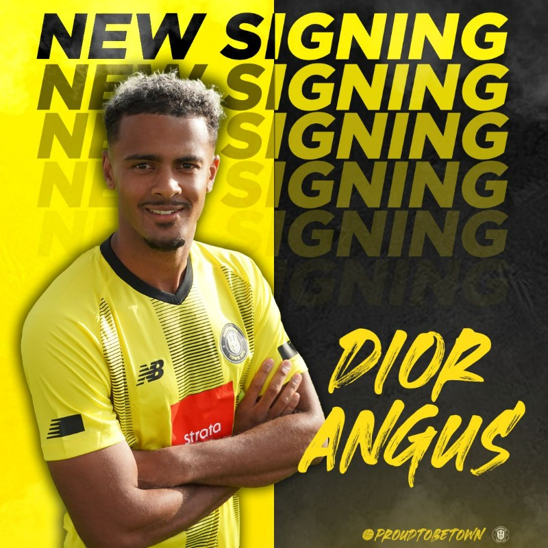 HarrogateTown's tweet photo. Deadline Day has finally started 🍿

✍ We are excited to announce the permanent signing of @Diorcv

#ProudToBeTown