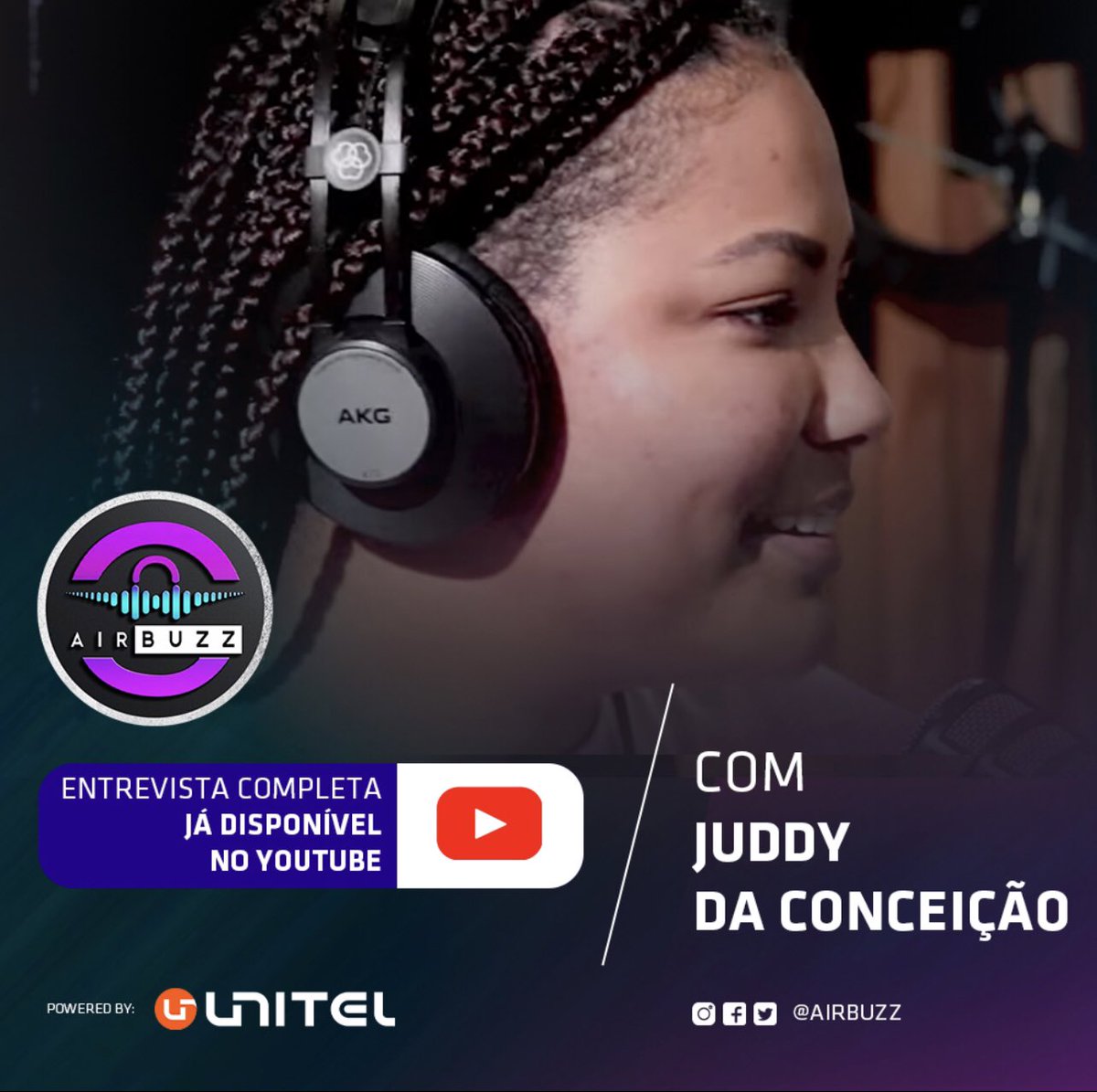 airbuzzangola's tweet photo. Assiste já a entrevista da Juddy da Conceição na rubrica Classe Executiva do Airbuzz ✈️ ✈️ 

https://t.co/nnplHs1JlO

Assiste, comenta, deixa um like e Subscreva o nosso canal https://t.co/W4V5Ld9dkt