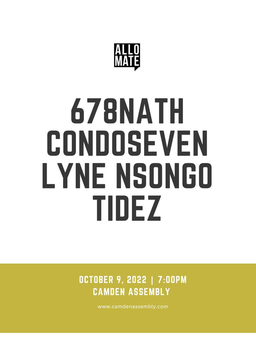 Allo Mate Concert👀‼️🔥 <a href="/GuvnaB/">GUVNA B</a> <a href="/CondoSeven/">Condoseven</a> <a href="/lynensongo/">LYNE NSONGO</a> <a href="/tidezofficial_/">Tidez</a>