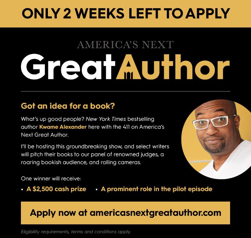 ANGAtvshow's tweet photo. Let the countdown begin: there are only two weeks left until submissions close, so get pitching! https://t.co/WJSvOZnhtY