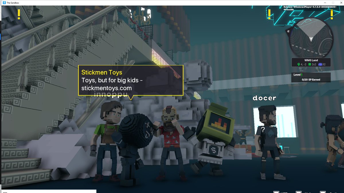 mmindyy98's tweet photo. @TheSandboxGame @warnermusic I just participated in the #SandboxAlphaS3Giveaway for a chance to win 500 SAND! Found Spinnin Record’s Rog3r, check out my screenshot below!
👇 https://t.co/frZ0eUNwXQ