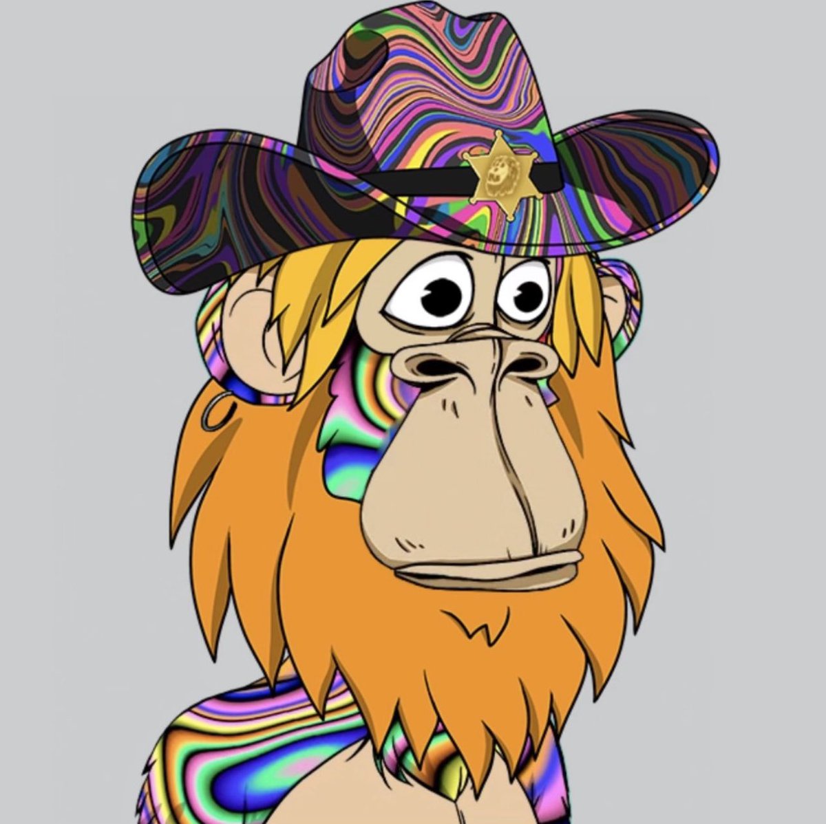 LOUDMOUTH_ETH's tweet photo. It’s @OfficerTrippy in the house! Go follow my son! and mint a #LAYC 
👇👇👇#neked #naked #TrippyHats #TrippySkin https://t.co/Yon6qX8p5a 
@DDish123 @RaefeEth https://t.co/F8woROaHrf