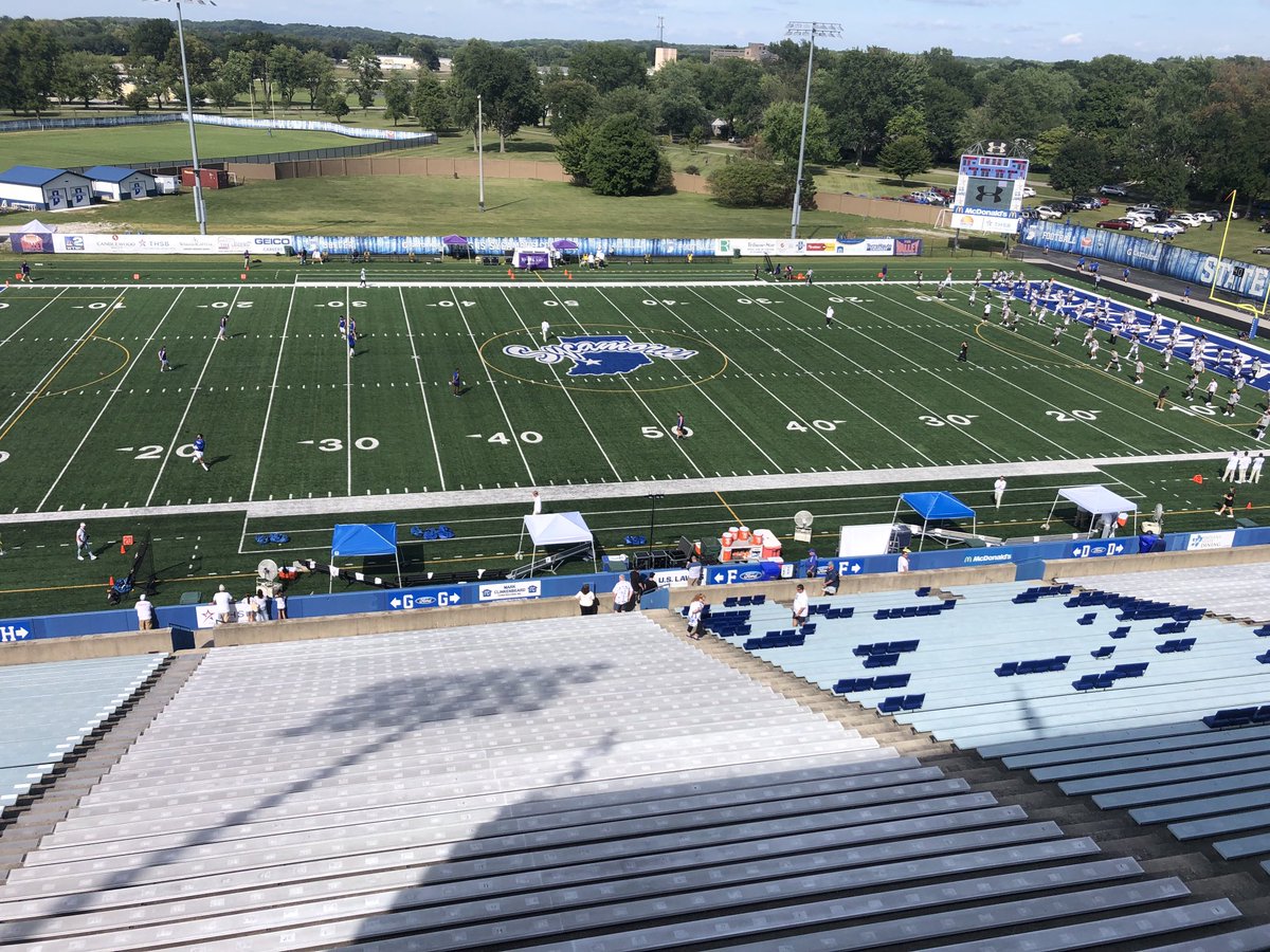 In Terre Haute tonight as ISU takes on North Alabama. Lots of story lines tonight, not the least of which is how ISU is still reeling from the tragedy 11 days ago. N. Ala moving up to full fledged Div 1 FCS. Game on ESPN Plus!