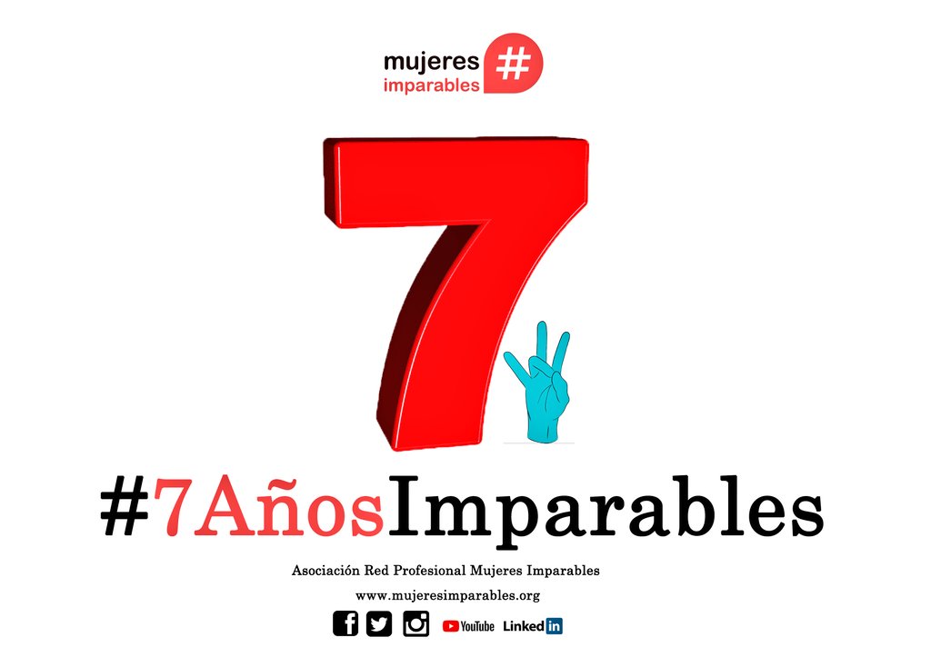 💫 El 8 de #septiembre cumplimos 7 años de #sueños cumplidos y de maravillosas iniciativas de #visibilidad #empoderamiento y #formación.

💜 #Gracias por formar parte de un #proyecto #inclusivo #inspirador e #imparable...

💪 ¡Vamos a por más!

#MujeresImparables #7AñosImparables