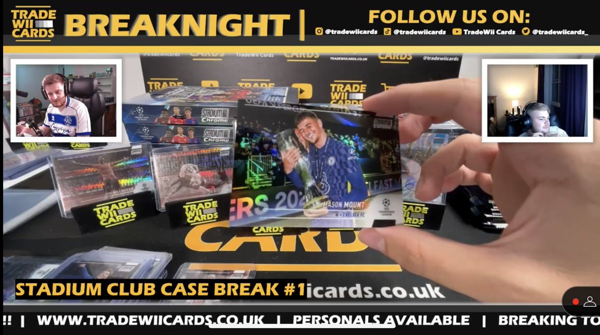 FuzionCards's tweet photo. Mason Mount Variation Stadium Club Chrome 🔥🤩

@tradewiicards_ https://t.co/Tx82gQXbHg