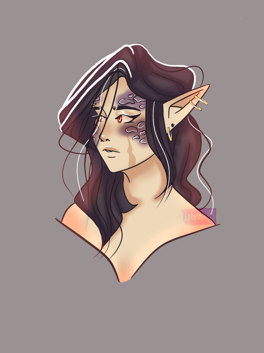 jphyshie's tweet photo. @indi__v hi! i’m physhie, and here’s just one of the many oc’s i have. her name’s Keres, she’s basically the evil protagonist. She’ll do anything to keep her kingdom safe, even if that means hurting the people she loves :)) https://t.co/q6QzO1pbpD