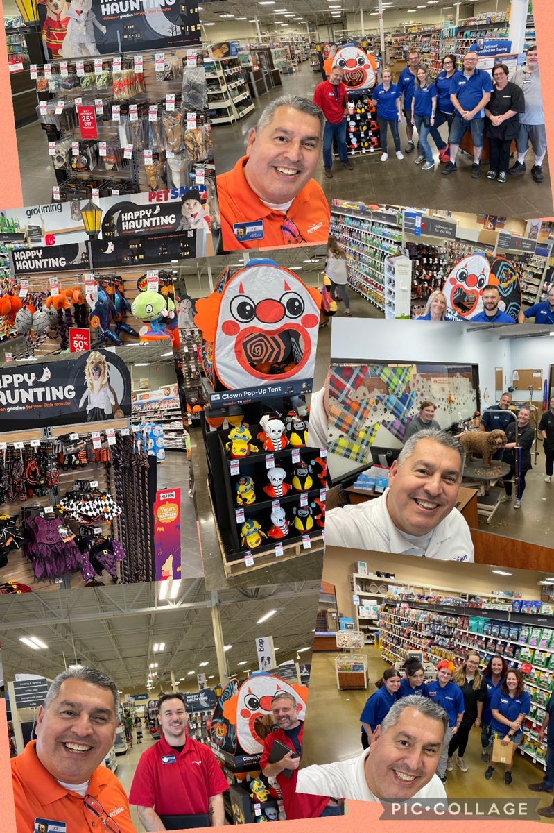 Great trip out west to Davenport, Dubuque, Moline &amp; Sterling IL w/ DL Bill Hockman, stores ready and set w/ Halloween. Our merchants did an excellent job with quality and assortment while store teams executed the plan flawlessly. #HappyHaunting#PlayingOffense#AnythingForPets