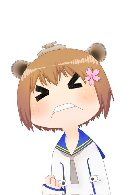 雪風のタグが付いたイラスト