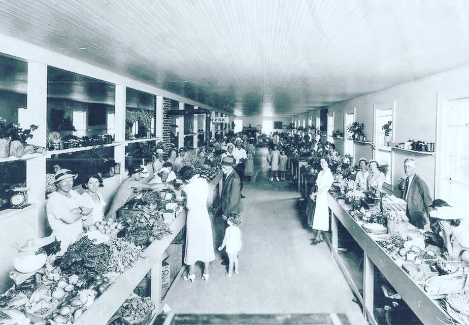 The Curb Market in Hendersonville was built in the 1930’s, established by local farmers to sell their goods. But, what occupied the lot before the market was far more… deadly. Learn about it on a walking tour this fall with us <a href="/HauntsOfHendo/">HauntsOfHendo</a>! #828isgreat #hendersonvillenc