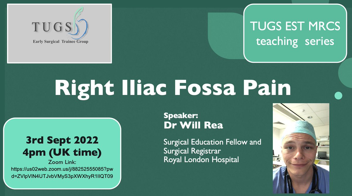 TUGS Early Surgical Trainees tweet media