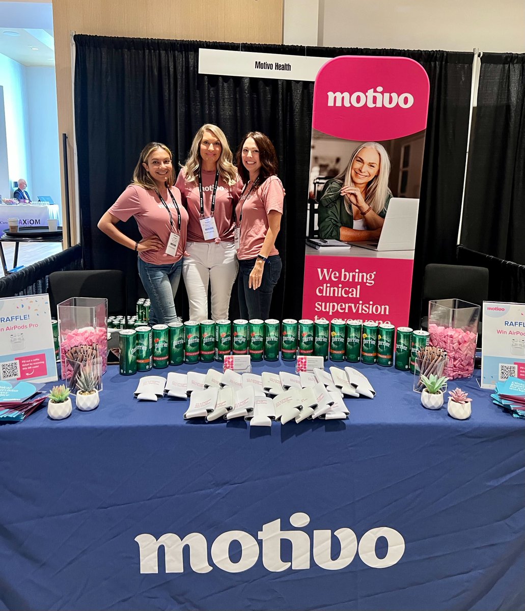 motivohealth's tweet photo. Scenes from @openmindscircle conference in Newport Beach. Thank you for having us, always love an opportunity to share our swag and talk clinical supervision! 

#OMBestPractices https://t.co/xLqJvqWSFx