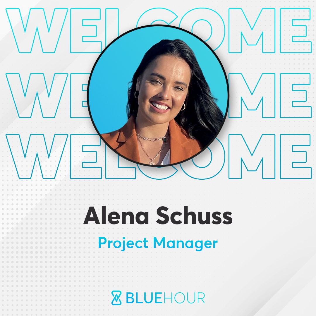 bluehourdigital's tweet photo. Bluehour is excited to announce our newest Project Manager, Alena Schuss to our team! 🙌

We’re thrilled to have Alena join our team! Welcome, Alena! 🚀🚀
.
.
.
.
.
#bluehourdigital
#digitalagency
#digitalmarketingagency https://t.co/asopyxNvdS