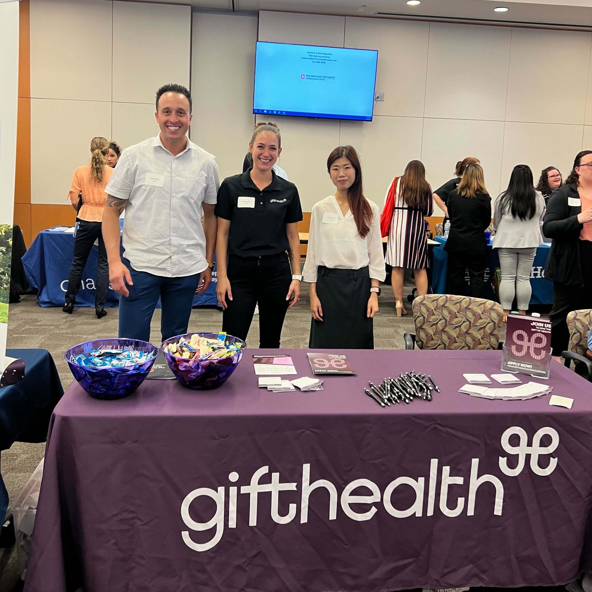 getGifthealth's tweet photo. Great meeting so many aspiring pharmacists at the OSU College of Pharmacy Career Fair yesterday. Looking forward to having future opportunities to work with them. https://t.co/aG6oI8slmA