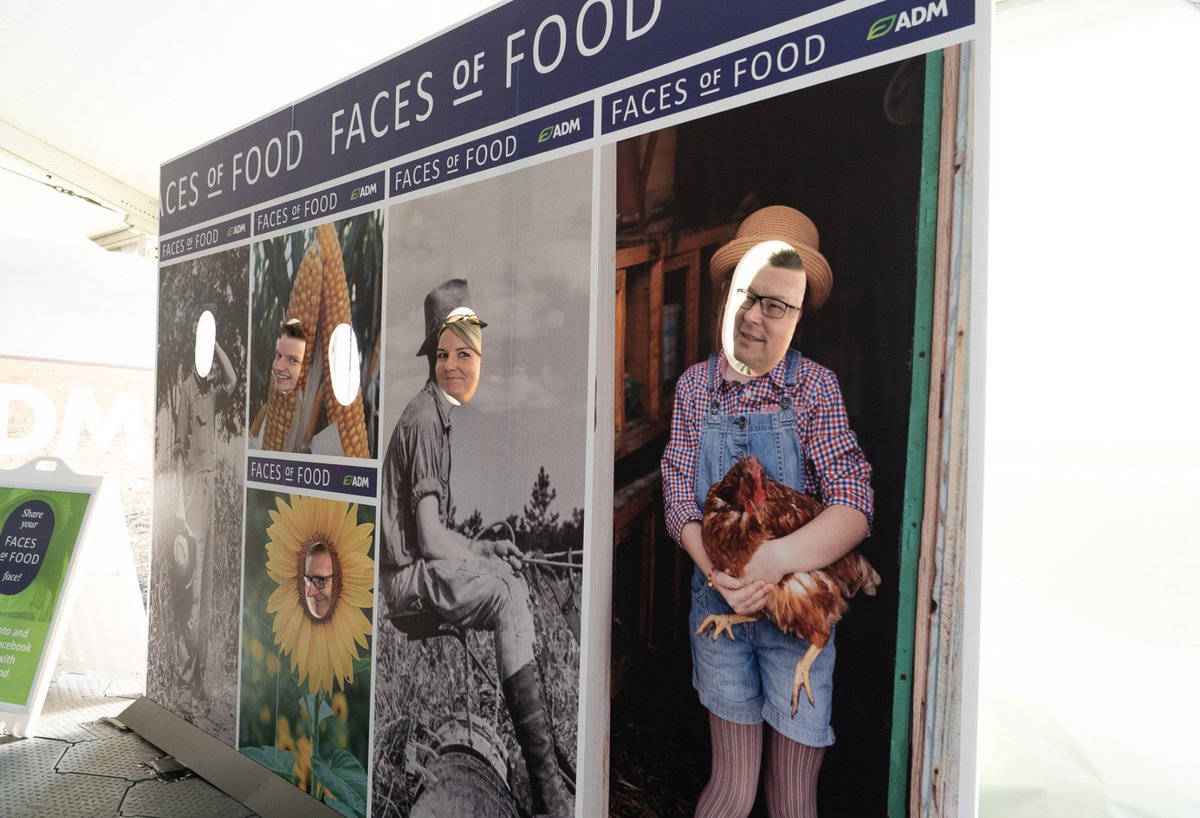 ADMFarmServices's tweet photo. An incredible #FPS22 is wrapped up. Check out some of our favorite pictures taken of some of our visitors and ADM representatives enjoying their time with you all. It was truly an honor to have you and see the many #FacesofFood come through our doors. See you next year! https://t.co/sz3rPvzrIY