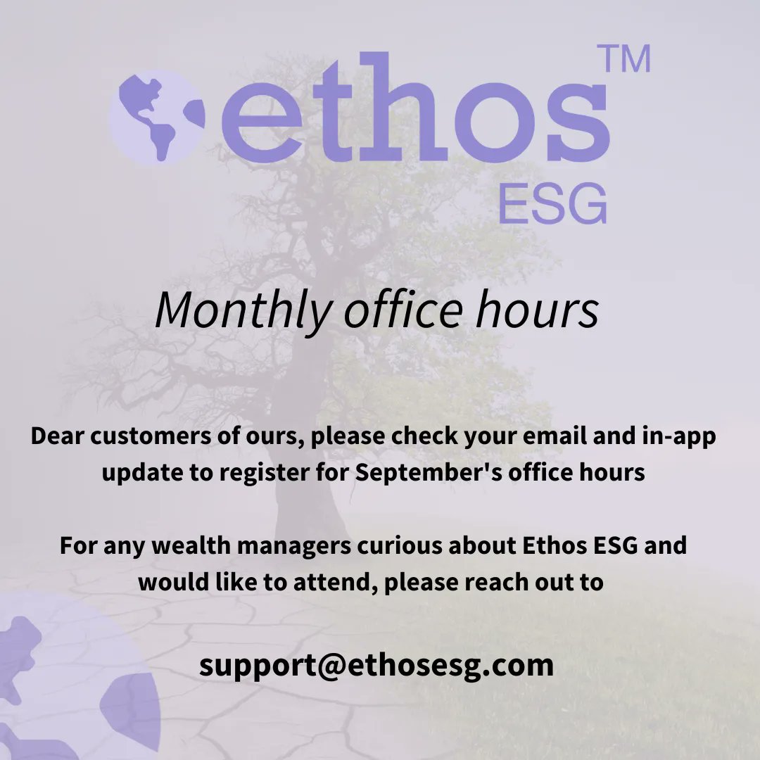 Ethos ESG tweet media