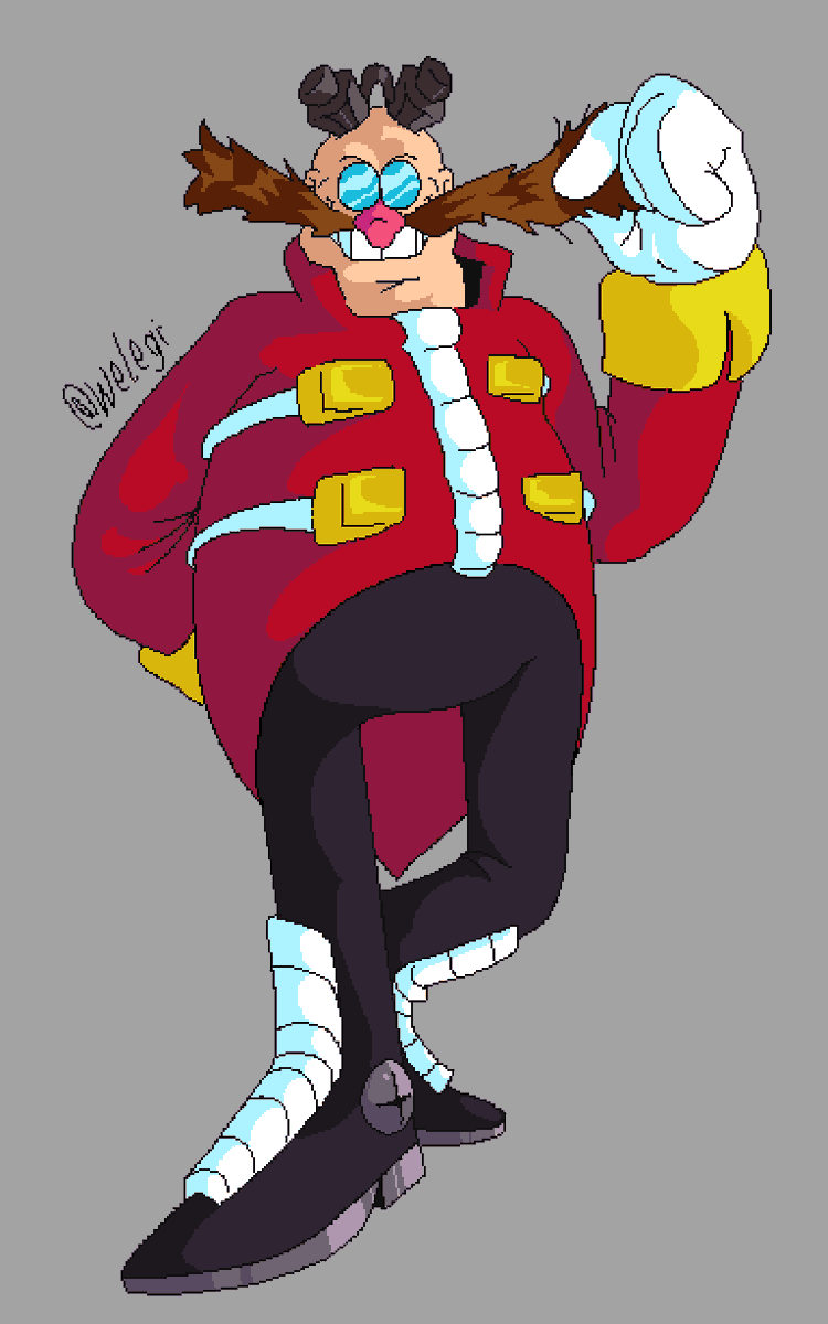 「forgot to post this adventure eggman i d」|welegi.のイラスト