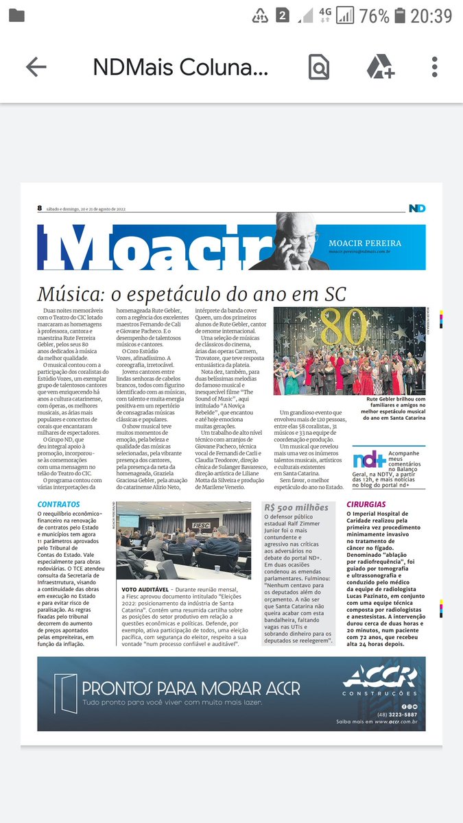 Festejando os 80 Anos da Professora Rute Gebler! tbt