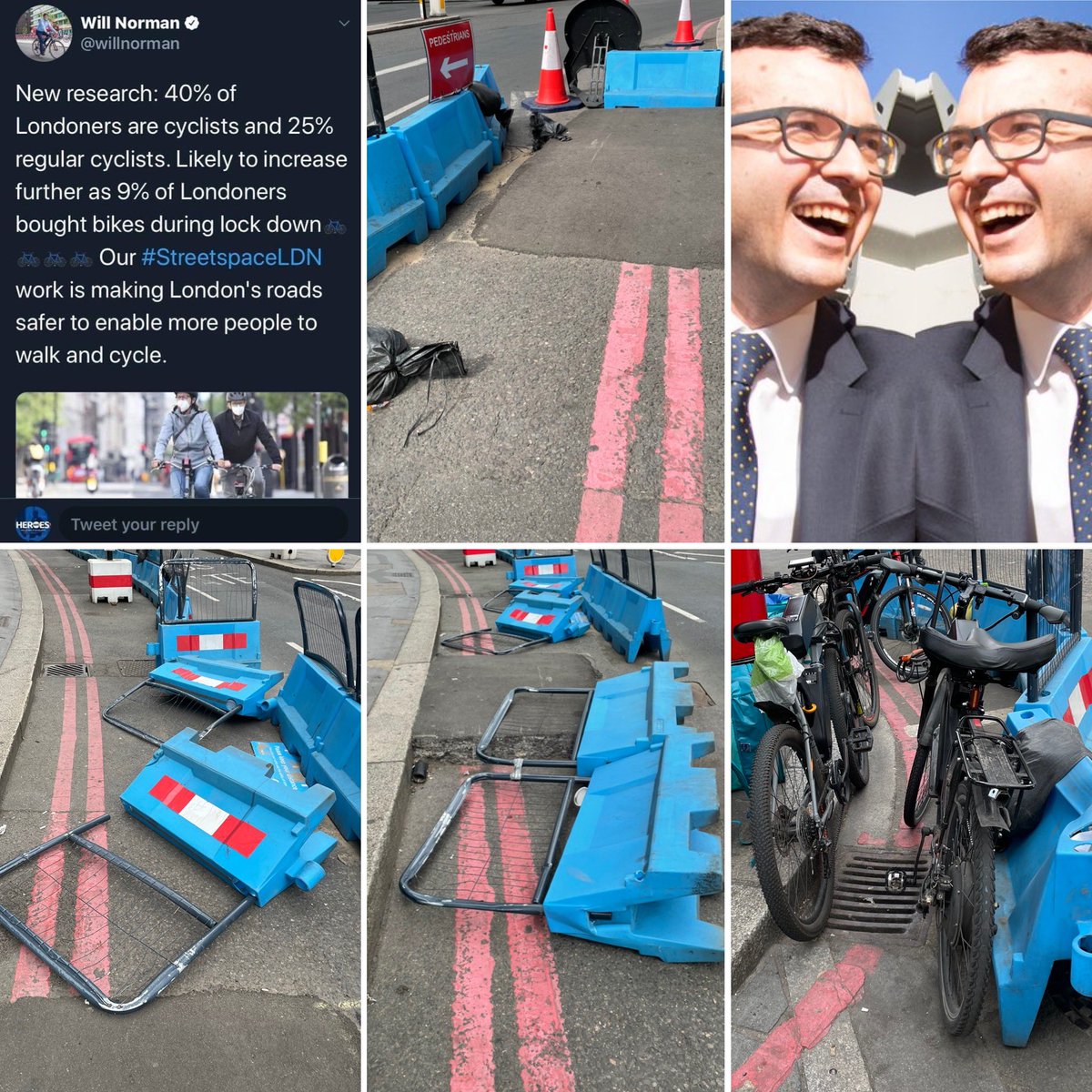 SimonSa23626003's tweet photo. @TaximanLondon @SheikhTaxi Step forward @willnorman who is responsible for this #Streetspace #ActiveTravel #GridlockingLondon https://t.co/9Qj858gA7F