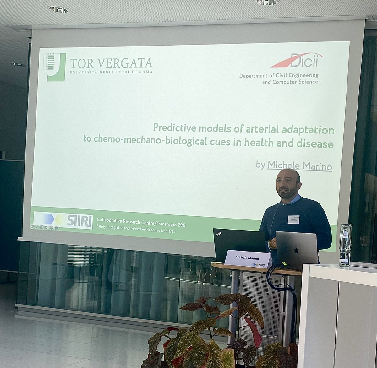Michele Marino (@micmarino) on Twitter photo It was a true honor today to open the session on #insilico models in medicine at the 1st SIRII Int Symposium in #Hannover! The interdisciplinary activities at <a href="/CRC_SIIRI/">CRC/TRR 298 SIIRI</a> are really outstanding… and it was great to come back to my second hometown! It was a true honor today to open the session on #insilico models in medicine at the 1st SIRII Int Symposium in #Hannover! The interdisciplinary activities at <a href="/CRC_SIIRI/">CRC/TRR 298 SIIRI</a> are really outstanding… and it was great to come back to my second hometown!