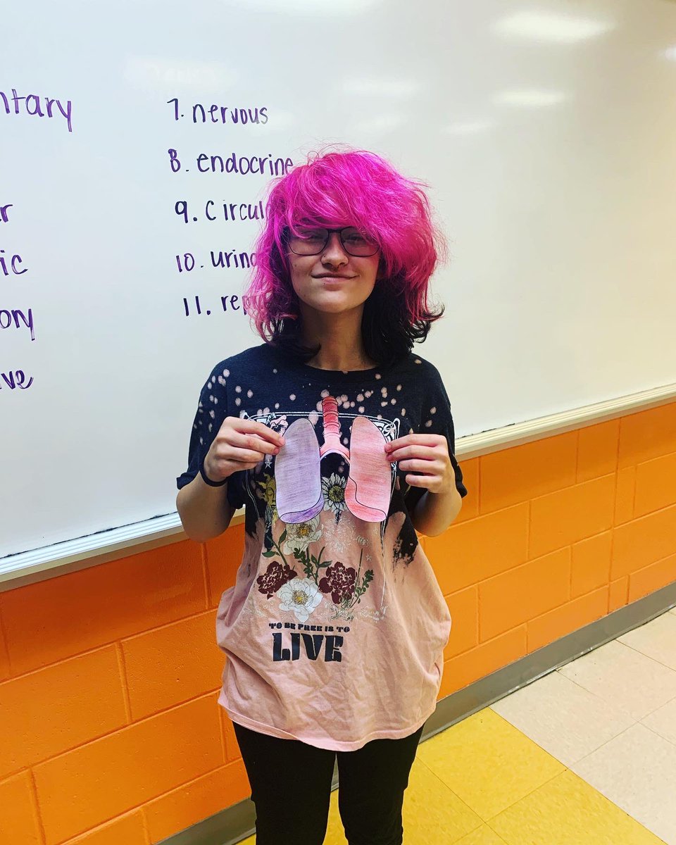 SoLee_AOLS's tweet photo. A little glance at our intro to human body systems! Can’t wait to share their creativity tomorrow with finished projects! @leecoschoolsnc @SoLeeHS https://t.co/qYeUyX8z90