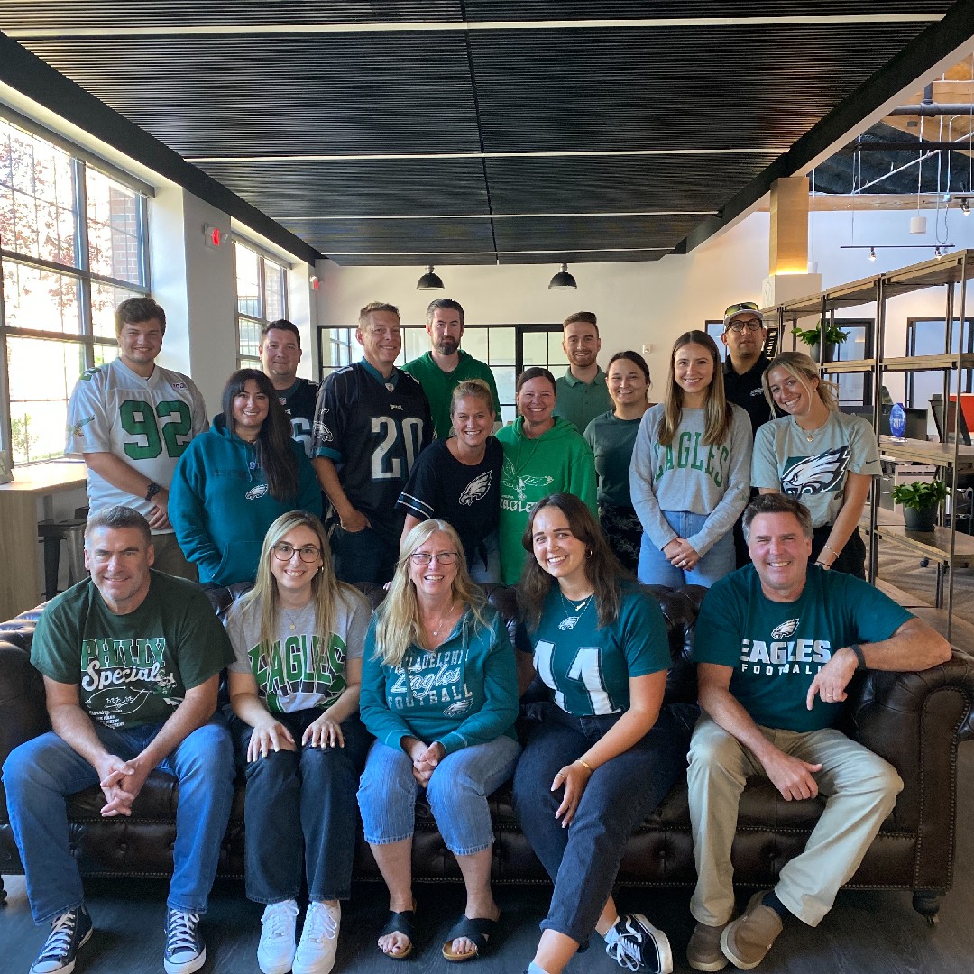 Football is right around the corner, and we decided to celebrate a little early! 🦅🏈  #FlyEaglesFly